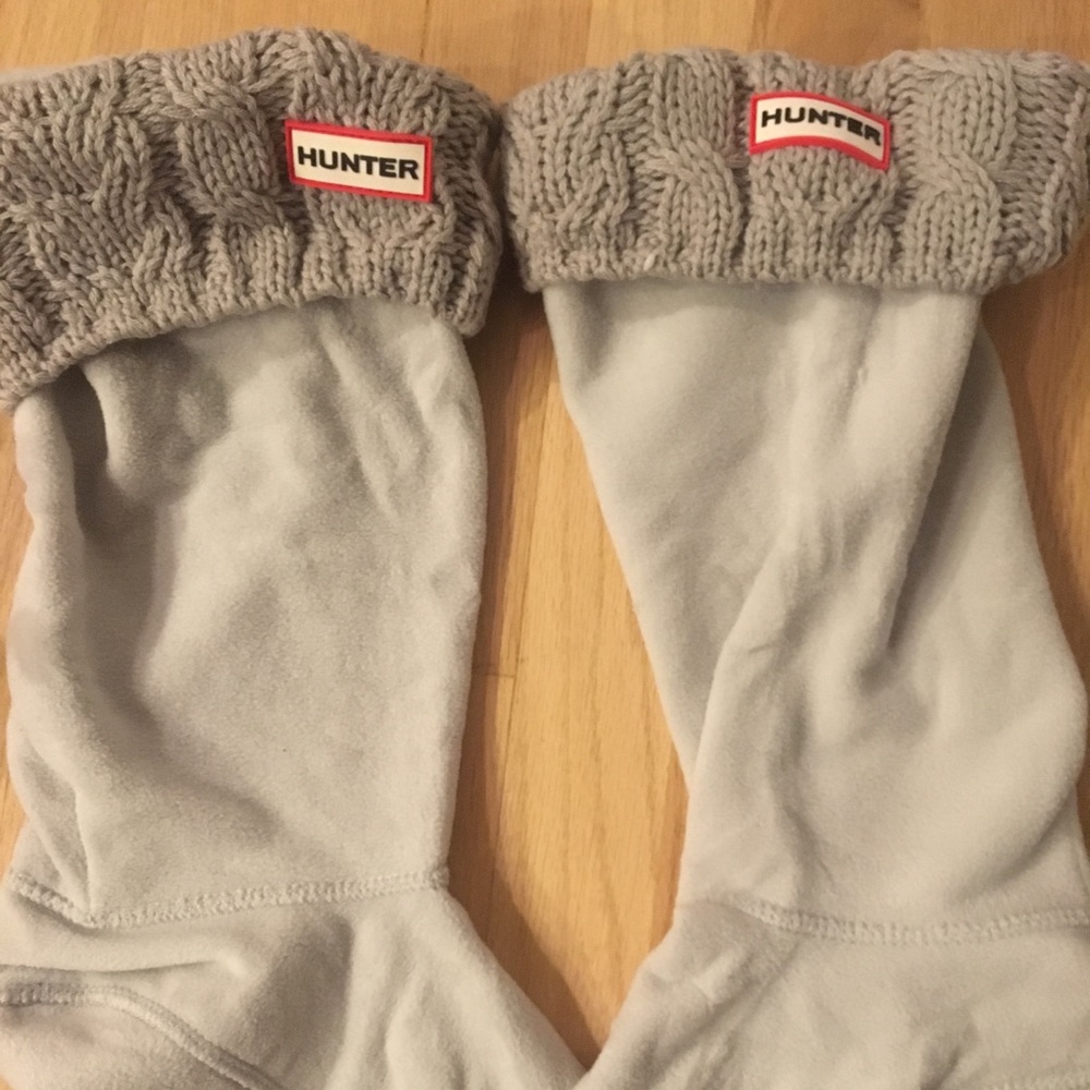 Women’s Hunter Boot Socks | Grey | 8-10 shoe size